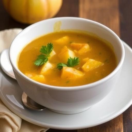 APPLE and BUTTERNUT SQUASH SOUP