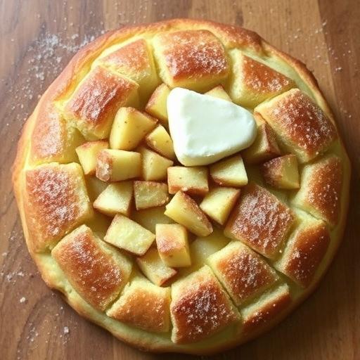 APPLE and POTATO CAKE