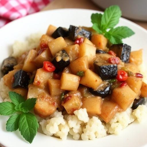 EGGPLANT-TOMATO CHUTNEY