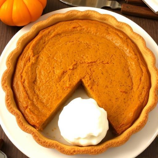 APPLE BUTTER PUMPKIN PIE
