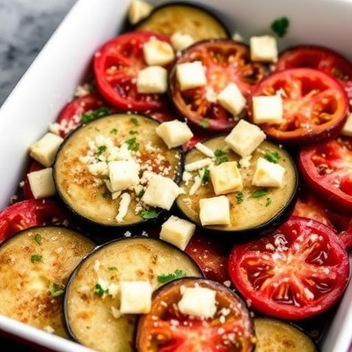 AUBERGINES A LA TOULOUSAINE (EGGPLANT A LA TOULOUSE)