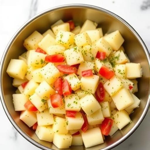 MICROWAVE POTATO SALAD