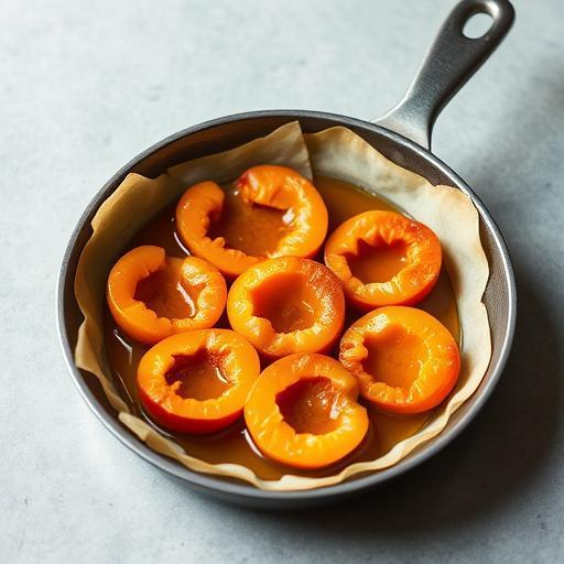 APRICOT TARTE TATIN